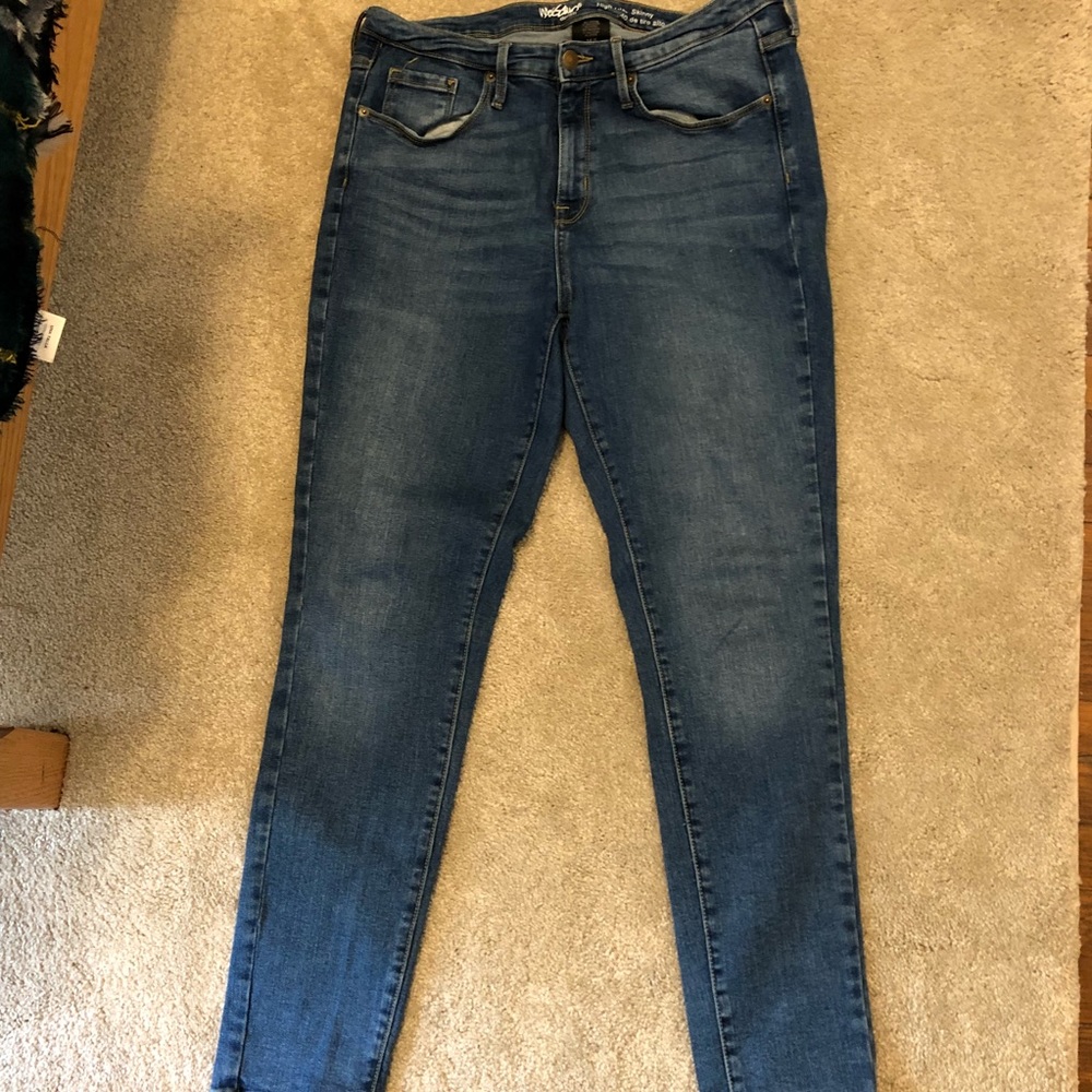 High Rise Skinny Jeans